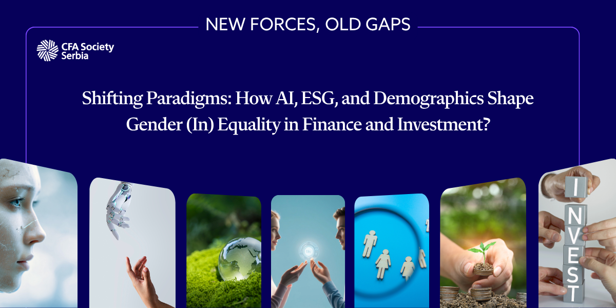 How AI, ESG, and Demographics Shape Gender (In)Equality in Finance and Investment